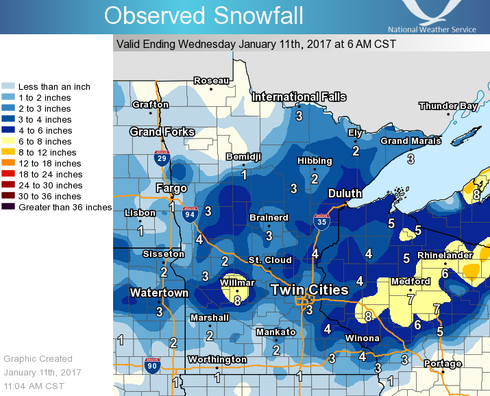 Minnesota Weather Arctic Blast Returns, Followed by Thaw Minneapolis
