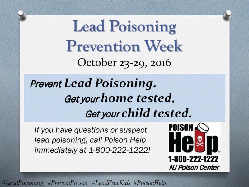 Lead Poisoning Permanent but Preventable Newark, NJ Patch