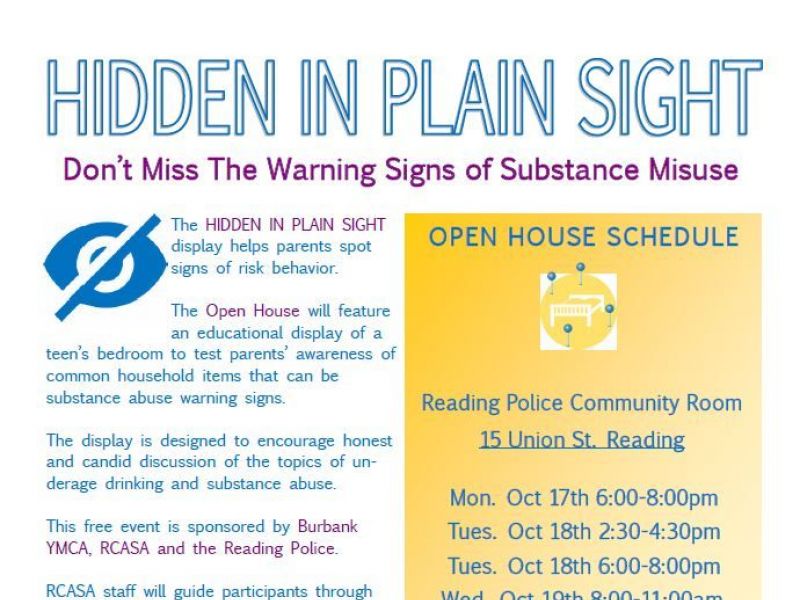 Hidden In Plain Sight Reading, MA Patch