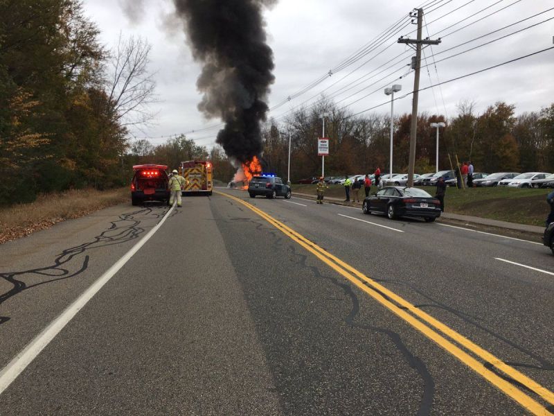 1 Dead After Crash Car Was Engulfed in Flames Milford, MA Patch