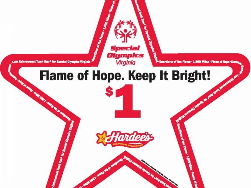 Hardee's Helps Special Olympics VA Raise Funds for Athletes to Attend Summer Games - Patch.com