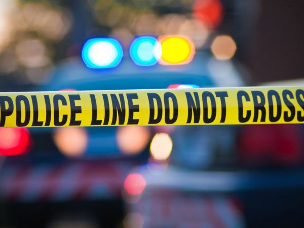 Bound commuter train hits big rig