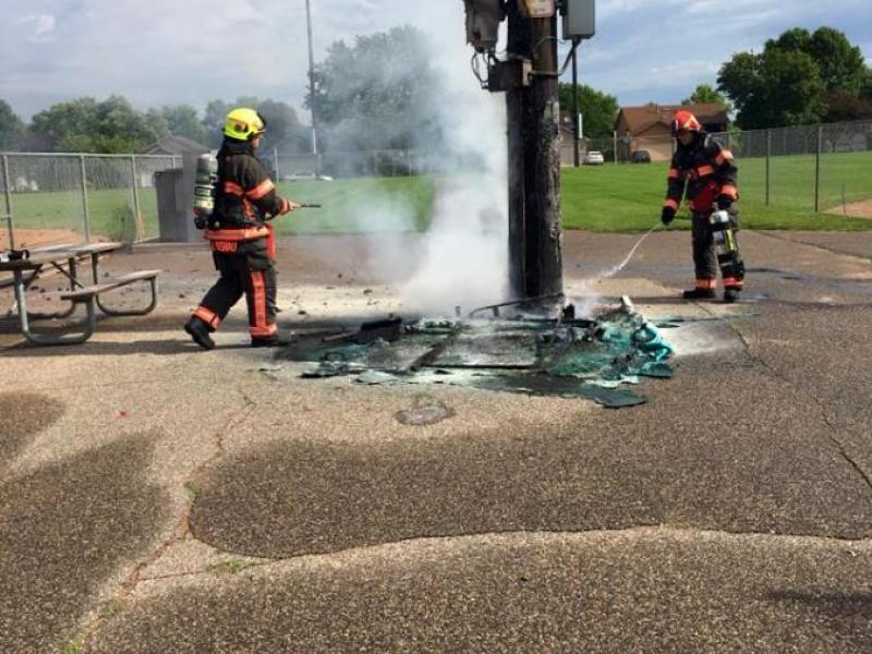 Eagan Officials Seek Information After Portable Toilet Fire