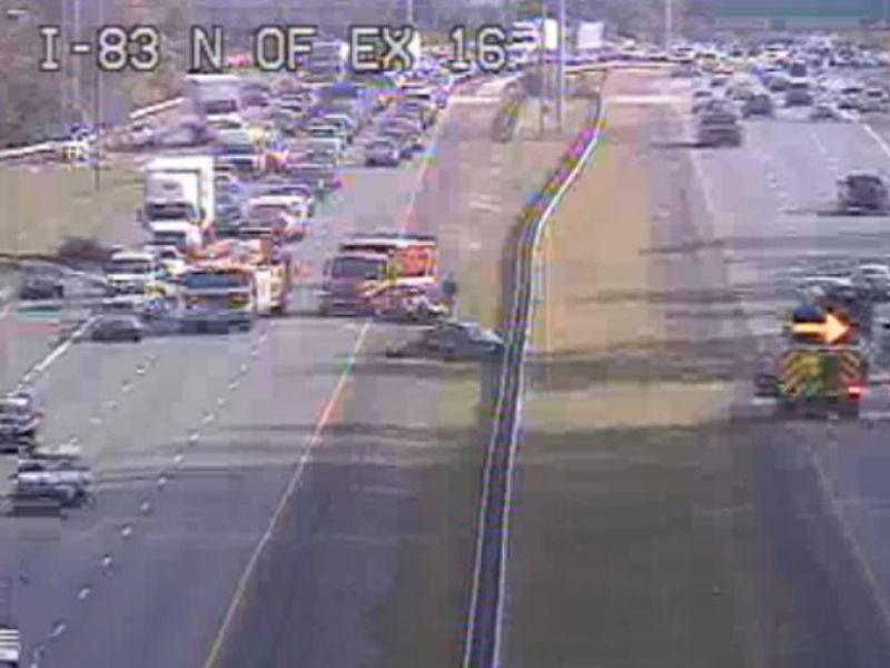 BREAKING Crash on I83 Snarls Traffic Near Timonium Road Towson, MD Patch