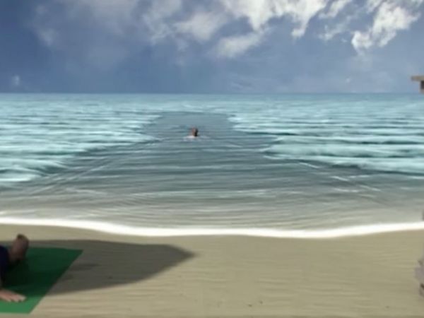 City prohibits swimming due to strong rip currents