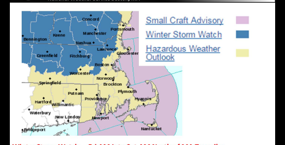 It's not an April fool's joke -- snow is coming