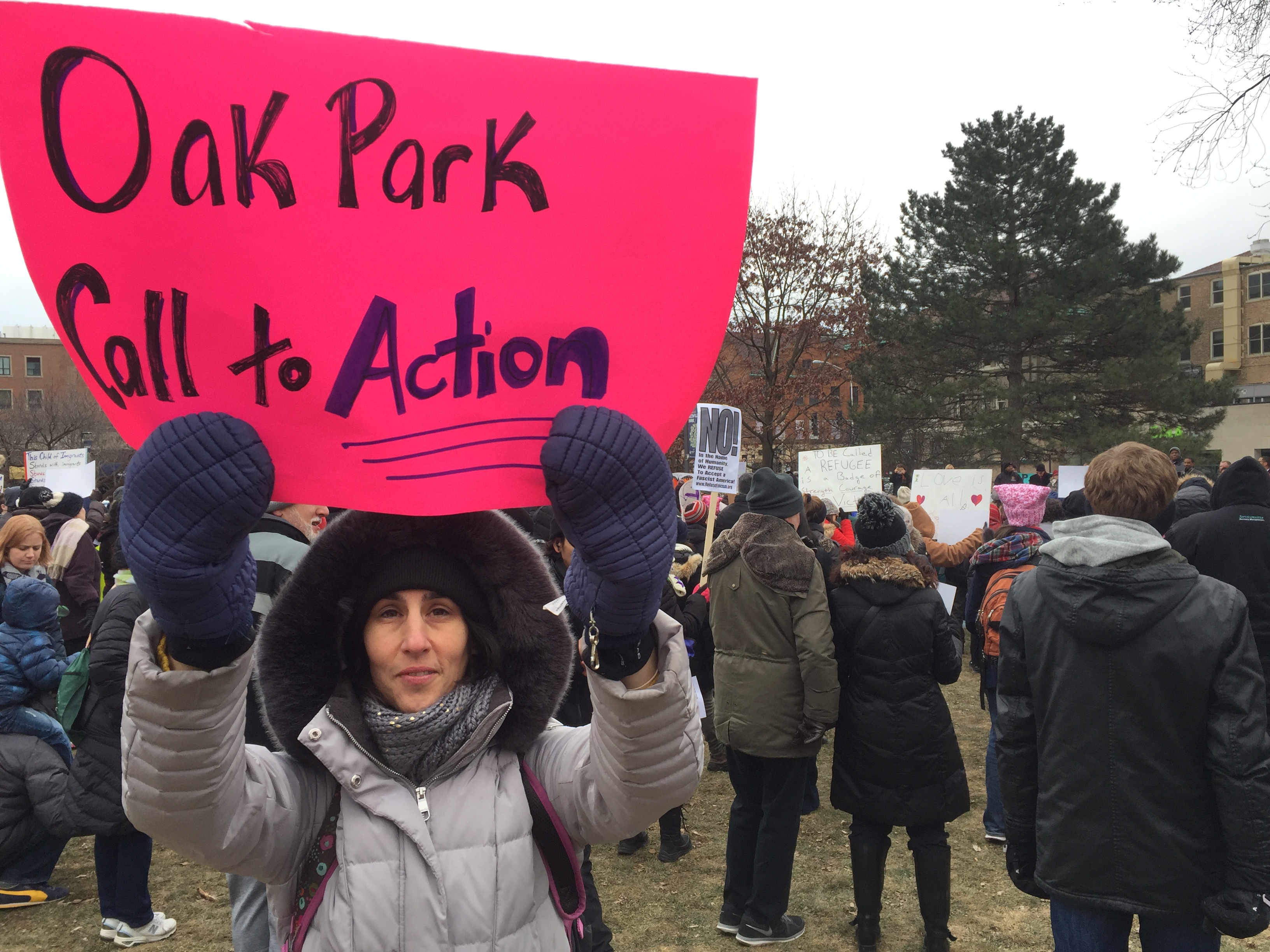 Hundreds Attend ProImmigration Rally in Oak Park Oak Park, IL Patch