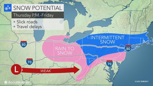 NBC10 First Alert Weather Blog: Roller Coaster Weather: Warmth, Then Snow, Then Bitter Cold Over the Next Few Days