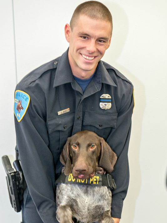 K-9 Officers Pay Tribute to Slain Wayne State Police Officer ...