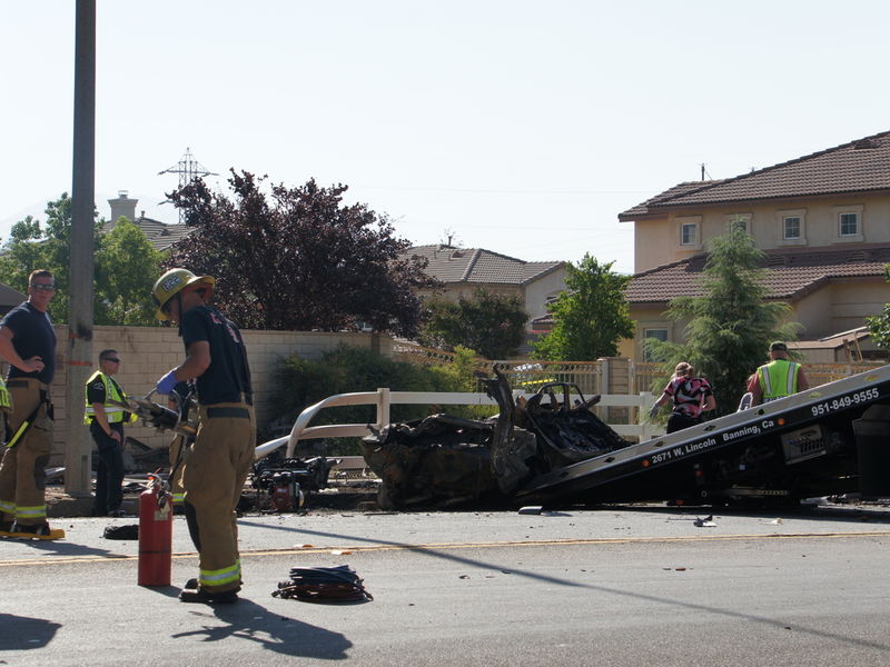 Fatal, Fiery Beaumont Crash One Dead, One Seriously Injured [UPDATED] Banning, CA Patch