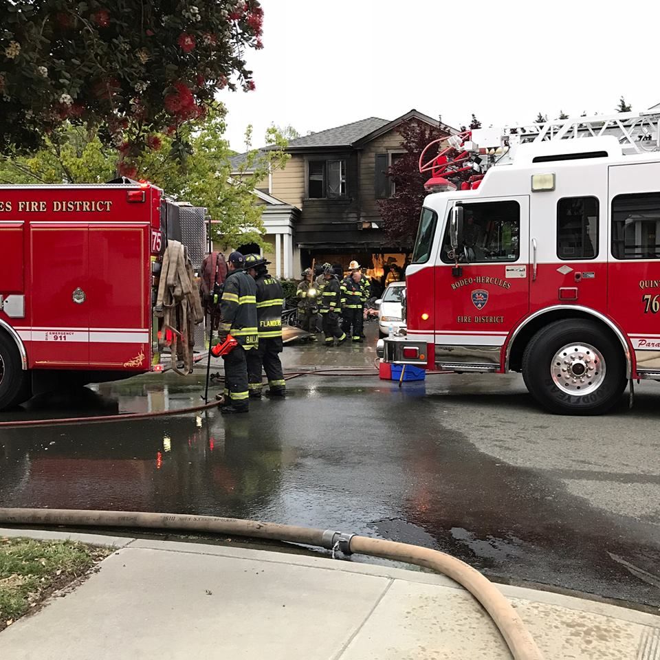 Fire Damages Hercules Home Pinole, CA Patch