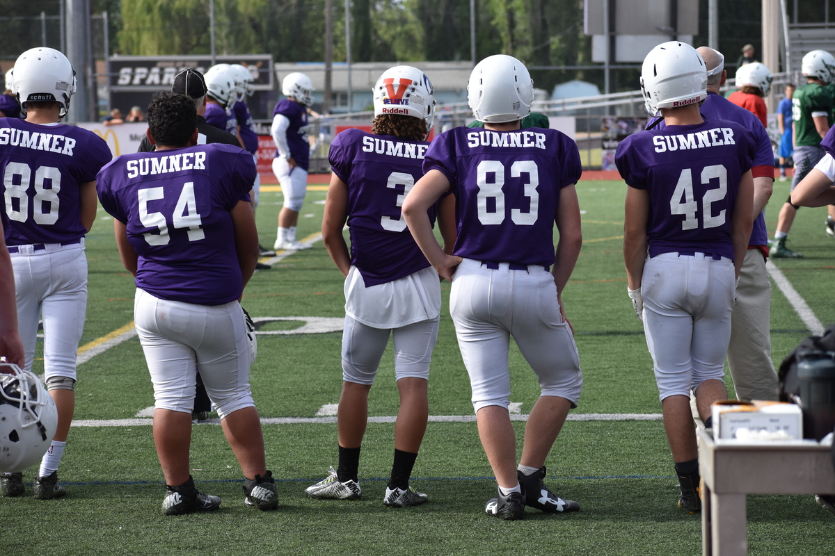 Sumner Spartans Football Kicks Off With Spring Jamboree Bonney Lake